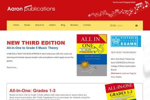 Aaron Publications website design multimedia Stoke on Trent Staffordshire